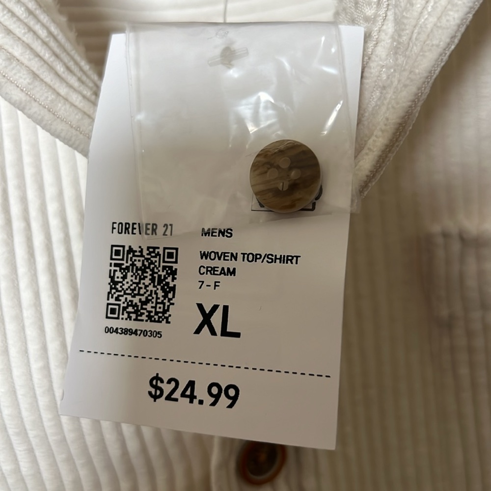 Brand new corduroy shirt/jacket. - Picture 3 of 5